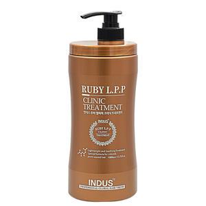인더스루비LPP클리닉트리트먼트1000g 극손상헤어팩 상한머리복구 모발단백질크림 머리영양제 손상모관리필수템 미용실