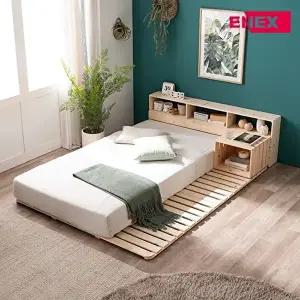 [에넥스]NEW 본 삼나무 원목 침대 깔판(SS)-매트리스 불포함