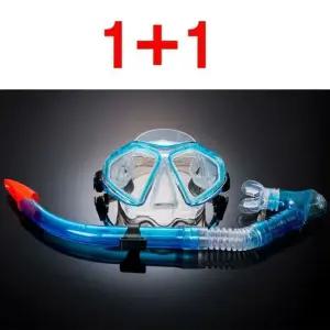 2세트 ms06 고급 스노클링 세트 스노클 스노쿨링 실리콘 물놀이