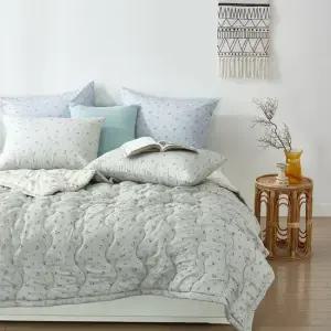 [르헤브] 들꽃 소프트 마이크로 사계절이불 베개세트 Q 퀸