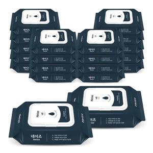 미래생활 네이즈 노블 휴대용물티슈 캡형 20매X20팩