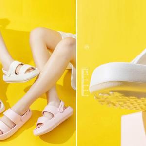 푹신한 여름샌들 여성 휴양지 슬리퍼 EVA 쿠션 미끄럼방지 샌들