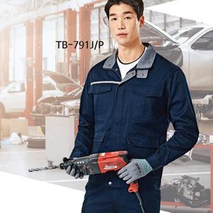 티뷰크 마크 TB-791J/P 제전 사철복 작업복 근무복 단체복 현장복 사무복 회사복 점퍼  하의