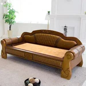 현대의료기 312NSF 오렌지서펜틴 옥쇼파 흙쇼파