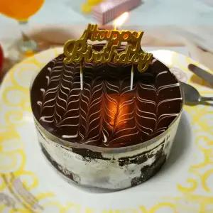 케익공방수 초코가나슈 케이크 900g 초콜릿 조각 디저트 선물 수제 생일