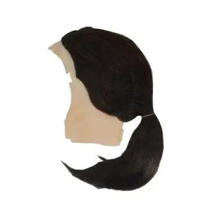 SUN 16인치 인모 50% 커트가발 연습용 덧가발