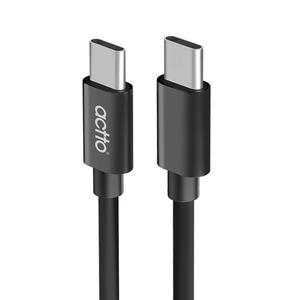 엑토 100W C to C 고속충전 케이블 TC-43 숏케이블 15cm
