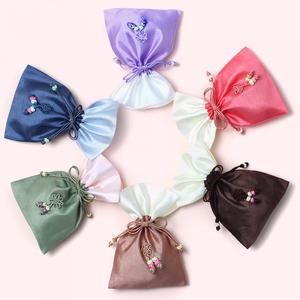 [박씨상방] 비단실크 복주머니 중 B (색상다양)