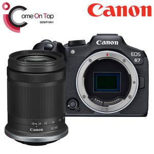 (컴온탑) 캐논 정품 EOS R7 + RF-S 18-150mm IS STM KIT 미러리스 카메라 (재고보유)