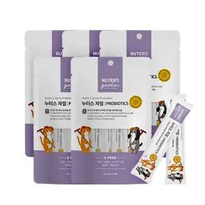 누터스가든 강아지&고양이 간식 츄르 누터스자임 프로바이오틱스 (유산균) 5팩