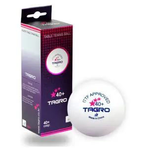 타그로 시합구 3개 / 시합용 탁구공