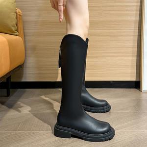 빅사이즈 롱부츠 종아리 통넓은 하비 부츠