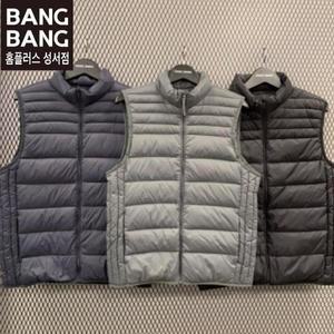 뱅뱅 HC04 남녀공용 지퍼 구스 경량 패딩 조끼  NEY620