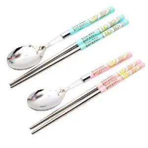 [텐바이텐]스밋코구라시 슬림 어린이 유치원 수저 세트