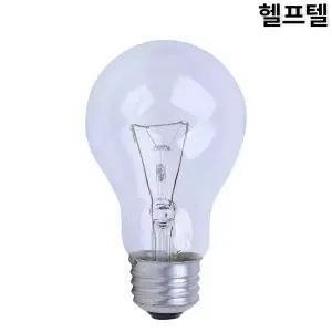 백열전구 220V 100W 투명 제조사 랜덤 발송