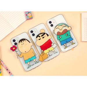 갤럭시 S23 S22 S21 S20 S10 S9 S8 S7 케이스 정품 짱구 빅아크릴 그립 스마트 톡 + 투명케이스