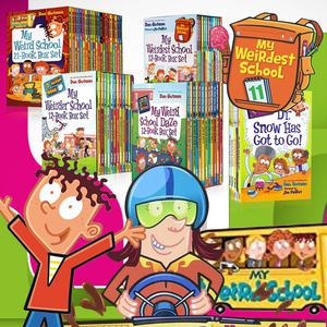 [달콤서점]국내 마이 위어드 스쿨 시즌 1,2,3,4,5 선택 구매 가능 My Weird School 영어 원서