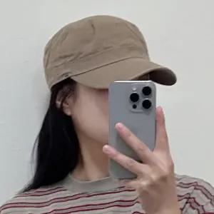 기본 면워싱군모 밴드형 남녀공용