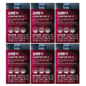 GNM자연의품격 코큐텐11 500mg x 30캡슐 x 6개 / 써클