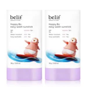 빌리프 해피 보 이지워시 선스틱 18g x 2개