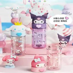 [텐바이텐]산리오 쿠로미 마이멜로디 시나모롤 3D 피규어 물통