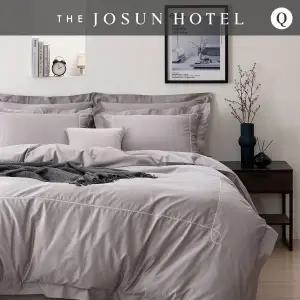 [조선호텔][더조선호텔] 루앙 이불커버 Q 그레이
