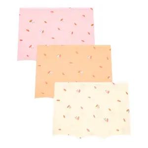 수아팜 [정상가 27900원] 여아 당근토끼 드로즈 3매 세트