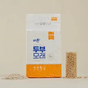[6개세트] 바른두부모래 오리지널(우유향) 7L 고양이 모래