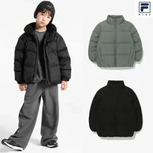 [휠라키즈](센텀시티점) [정상가 219,000원]60%할인/ 휠라키즈 25FW신상 덕화이버 숏패딩 2컬러 (FK259...