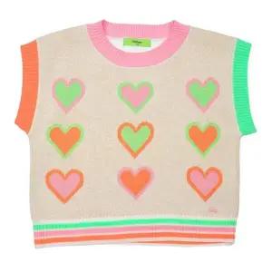 [갤러리아] 티파니주니어 봄/가을  멀티 하트 니트 VT T41KCW011