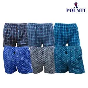 폴밋 국산 시원한 면 100  남성 트렁크 팬티 3장세트 2종 택1