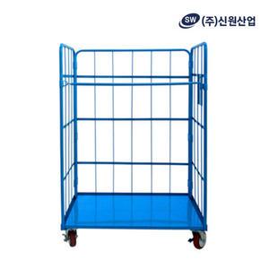 이동식 롤파렛트 롤테이너 망카 기본형 청색 (대형)