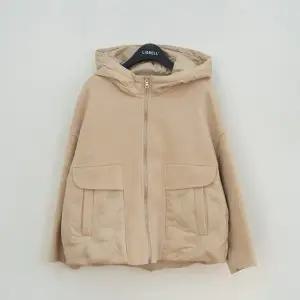 [리오벨]아웃포켓 패딩 패치 후드점퍼 3종