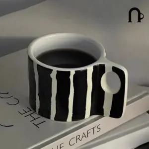 [텐바이텐]스트라이프 머그컵 2p 모던 홈카페