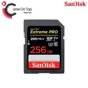 (컴온탑) 샌디스크 익스트림 프로 SDXC 4K 초고속 촬영 200MB/s 256GB
