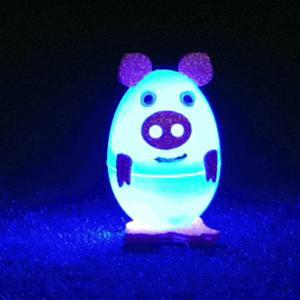 리빙트릭 스탠드조명만들기 동물 LED 만들기 핑크돼지