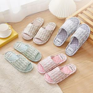 가정상점 실내 슬리퍼 푹신한 임산부 3중 쿠션 코튼 실내 거실화 층간소음 사무실 학교 어린이집