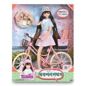열일곱미미한강에서 시장놀이 주방놀이 자전거 여아인형 역할놀이 슈퍼마켓놀이 콩순이 소꿉놀이 부엌