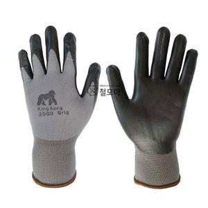 킹콩 타이거 그립 NBR 니트릴폼 코팅 장갑 S M L 조립 정비 택배 낚시 박스 배달 운반 공업용 산업용 공장용 보호 장갑 글러브 글로브