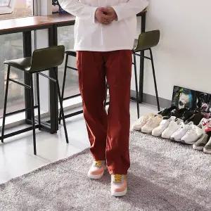 [우기브로]WSN 남자 스판 다트 핀턱 벌룬 와이드 밴딩바지