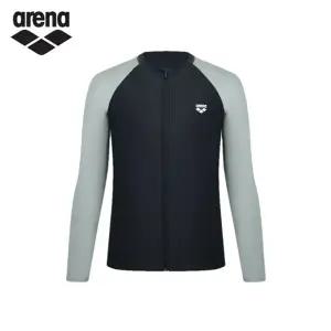 아레나 A4BM1RR48 BK 선셋 남성 레저 릴렉스핏 집업 래쉬가드