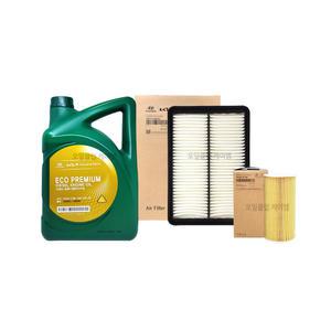맥스크루즈/더뉴맥스크루즈 2.2디젤 엔진오일교환세트 에코프리미엄(6L)+필터2F100-2W300