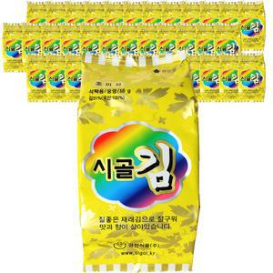 시골김 골드 식탁김 16g 40봉 밥반찬 재래김