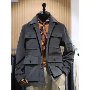 갤러리아 BON 다크그레이 코듀로이 워크웨어 재킷 BN4FEA217