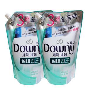 다우니 세탁세제 실내건조 리필 1.4Lx2개
