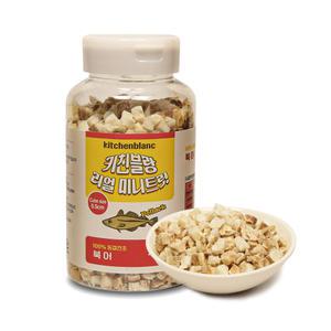 고양이 기호성 좋은 영양 동결건조 노즈워크용 캣 간식 키친블랑 리얼 미니트릿 북어 40g