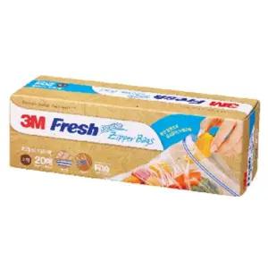 (소형 20매) 3M)후레쉬 지퍼백 18cmx20cm/주방/일회용