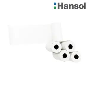 한솔 포스용지 57X30 100롤(무지) 감열지 영수증종이 PDA 휴대용단말기 타코메타 카드기용 BPAFREE/P