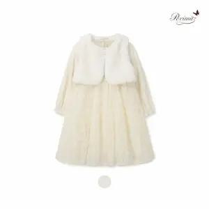 [보리보리/페리미츠]털조끼 셋업 원피스(P2442O702_47)