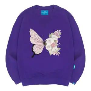 엘라모 기모M 로즈플라이 맨투맨 남녀공용 빅사이즈 S~4XL